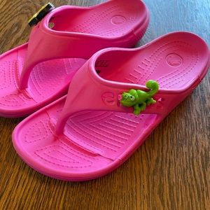 Girls Croc Flip Flops size 12-13